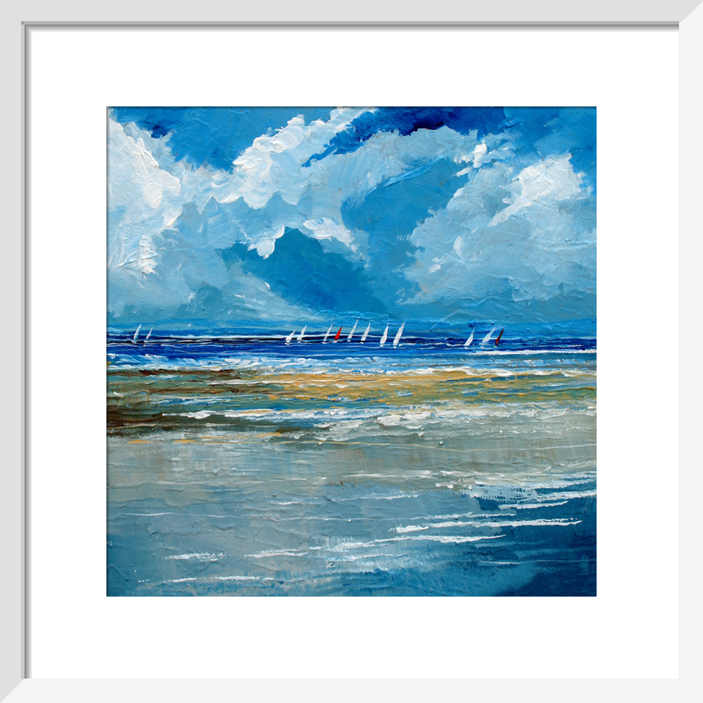 Seascape 1 Art Print by Stuart Roy | King & McGaw
