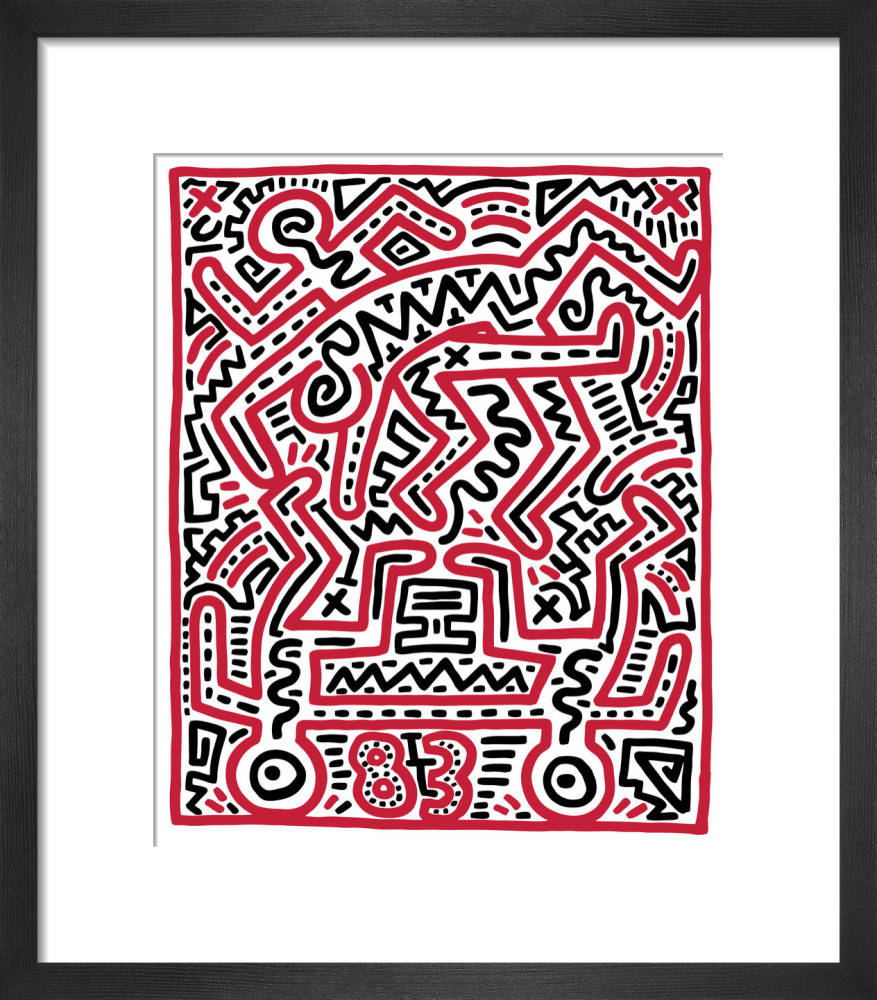 【予約販売品】 Gallery Fun Exhibition King | Haring Keith by Print Art 1983 コレクション