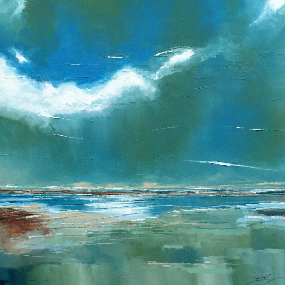 Sea View 2 Art Print by Stuart Roy King & McGaw