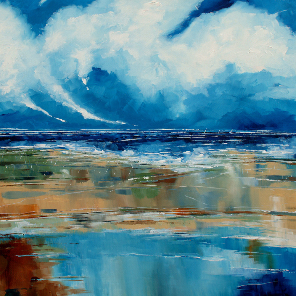 Sea View 3 Art Print by Stuart Roy King & McGaw