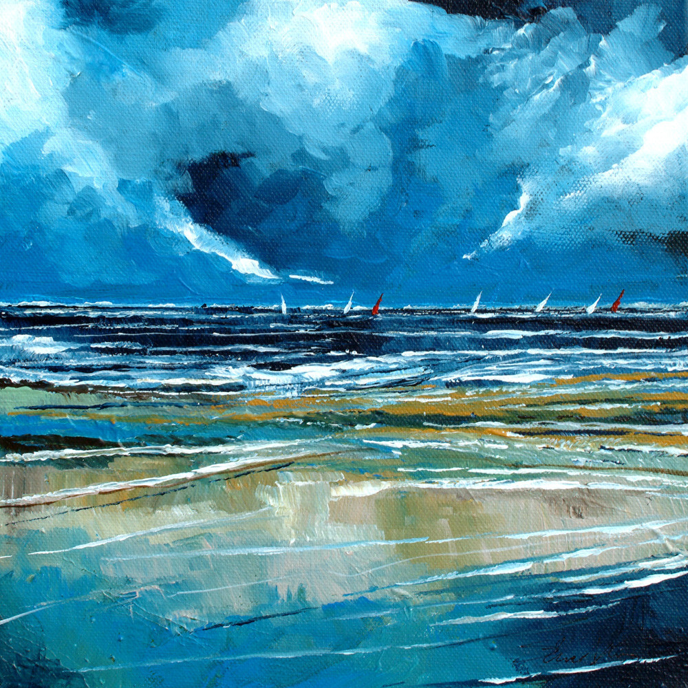 Sea View 7 Art Print by Stuart Roy King & McGaw