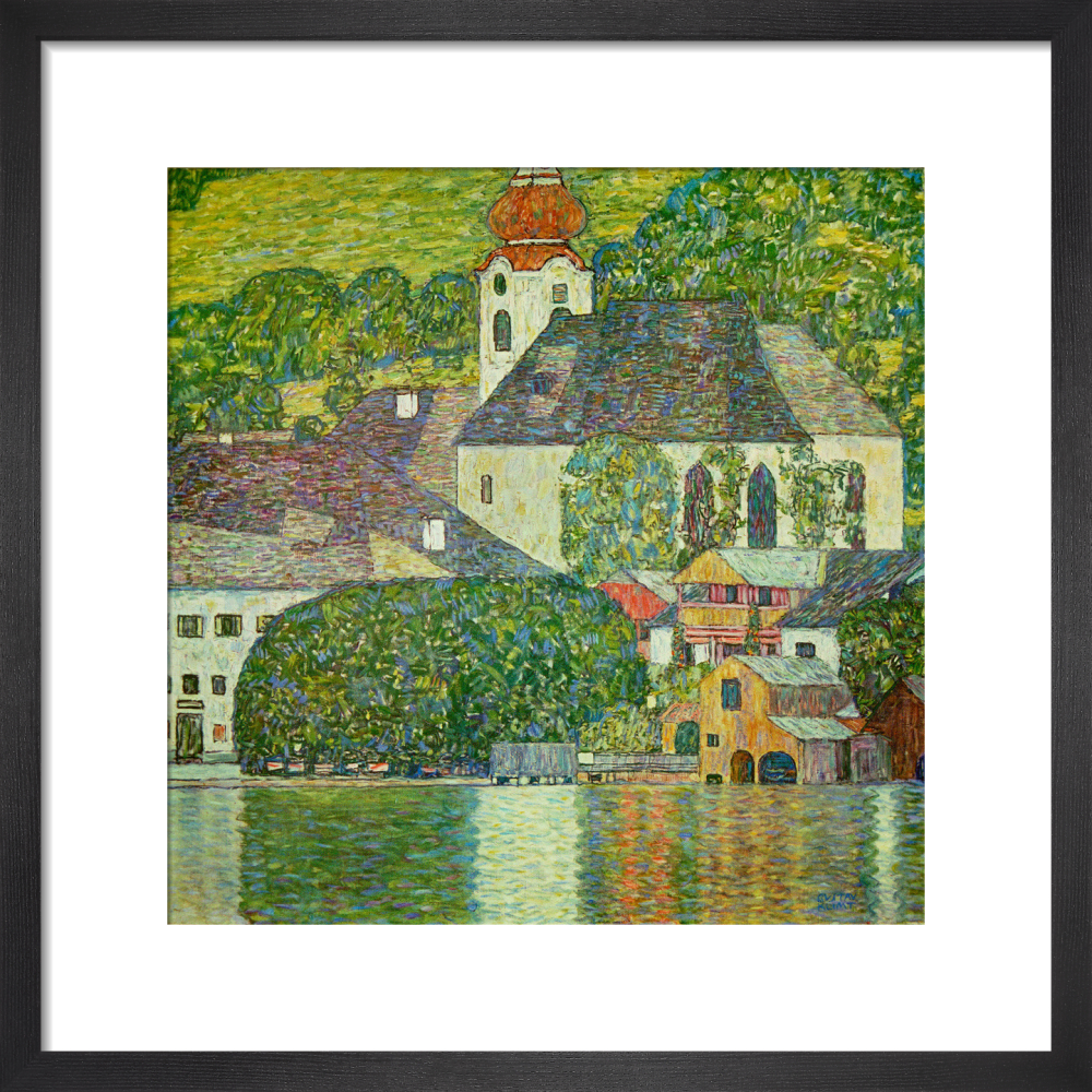 Amazon.com: Gustav Klimt-Church in Unterach on the Attersee