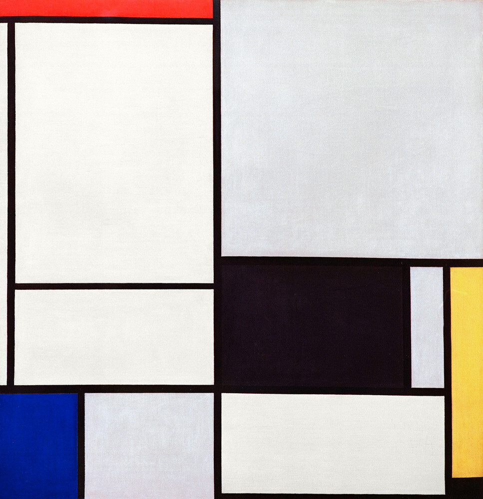 Composition No.2, 1921 Art Print by Piet Mondrian | King & McGaw