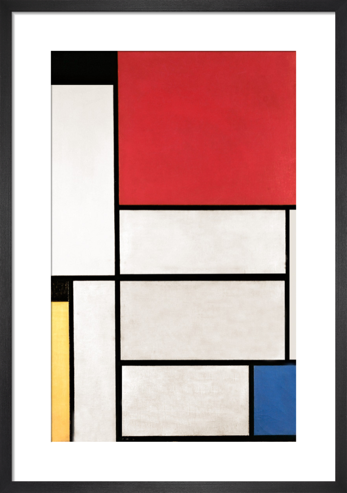Tableau I, 1921 Art Print by Piet Mondrian | King & McGaw