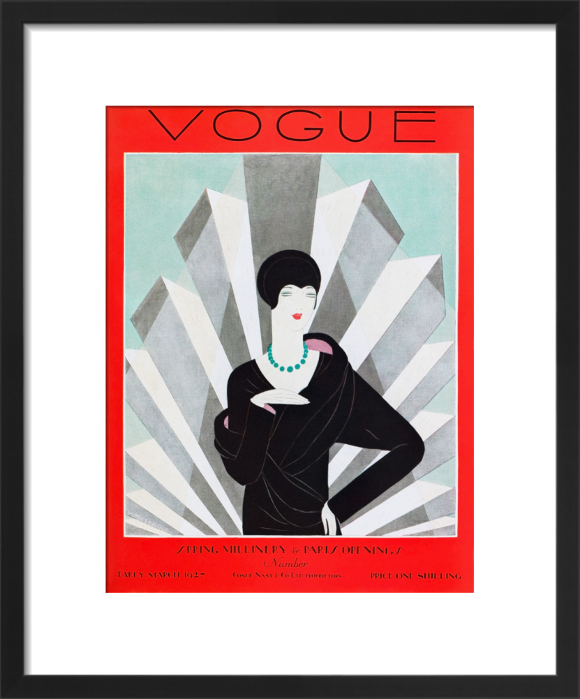 VOGUE ポスター 1927年 アールデコ　ヴィンテージ VOGUE ポスター 1927年 アールデコ ヴィンテージ