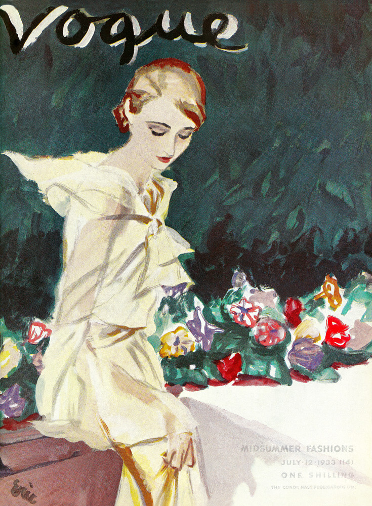 vintage vogue fashion illustrations