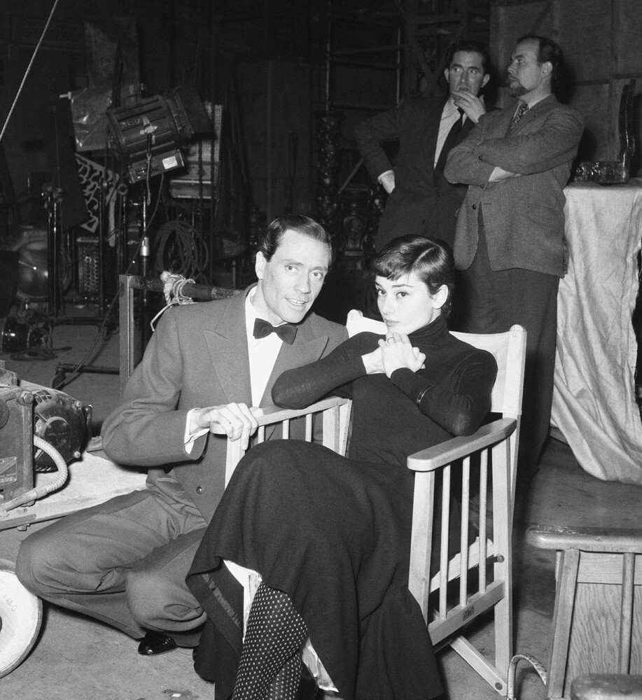 Audrey Hepburn and Mel Ferrer, 1955 Art Print by Mirrorpix | King & McGaw