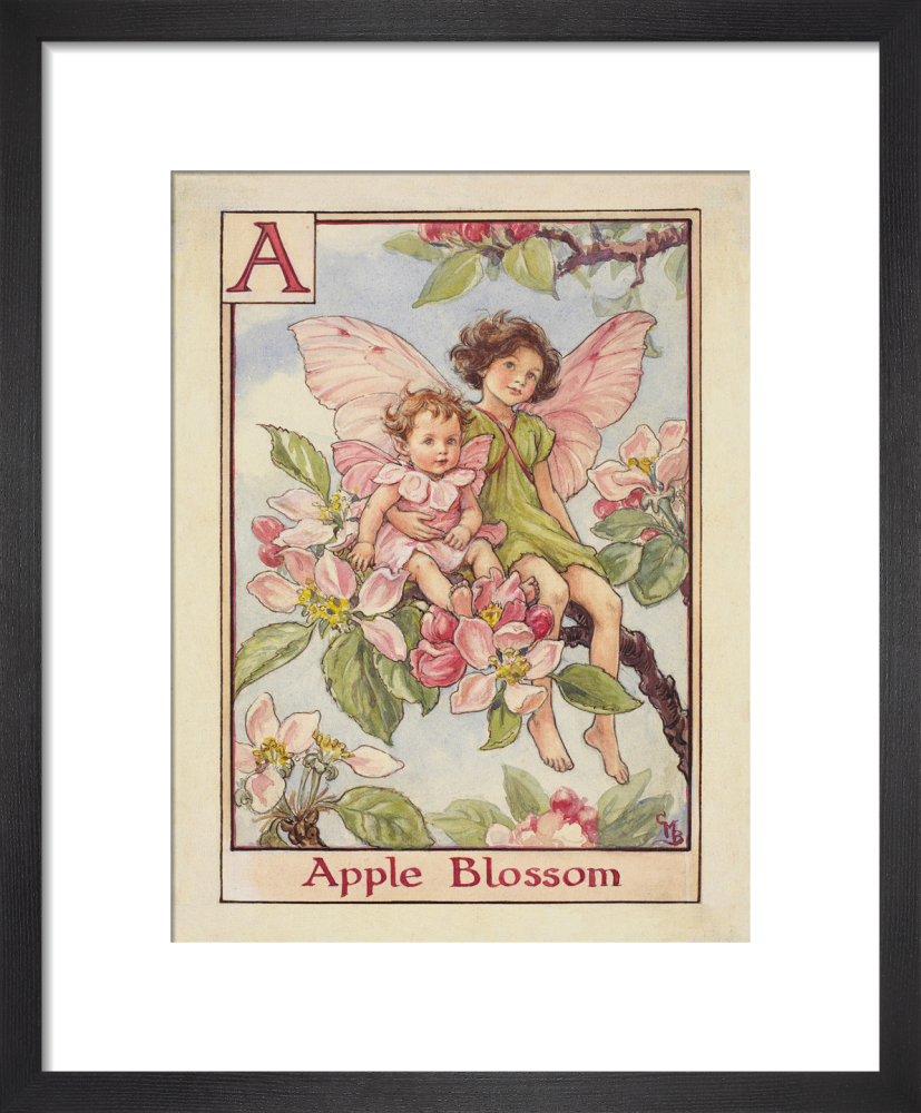 Apple Blossom Fairies Art Print by Cicely Mary Barker | King