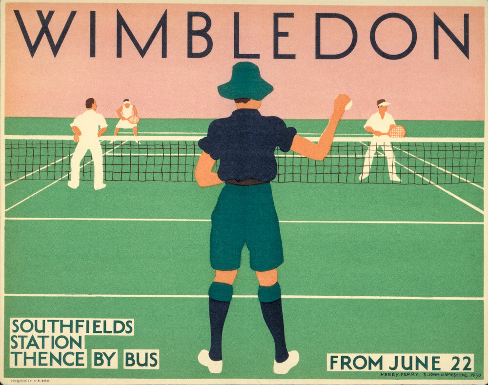 Wimbledon, 1931 Art Print by Herry Perry King & McGaw