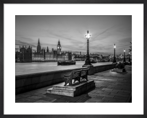 Parliament and River Art Print by Henry Reichhold | King & McGaw