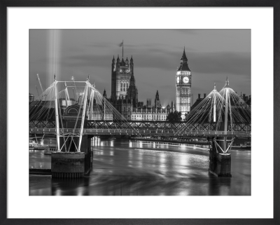 The Big Ben and the Lions Art Print by Assaf Frank | King & McGaw