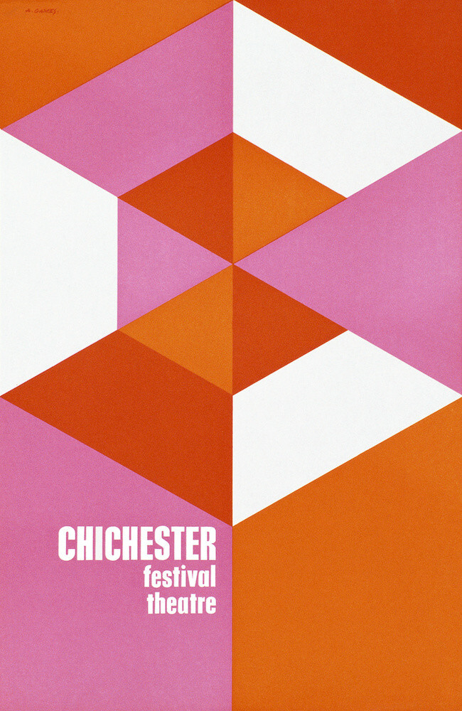 Chichester Festival Theatre Art Print by Abram Games | King & McGaw