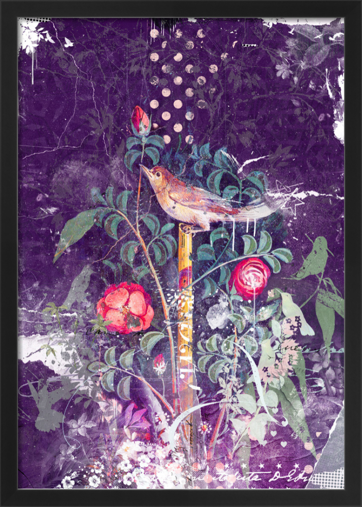 Pompeii Bird Art Print by Teis Albers | King & McGaw