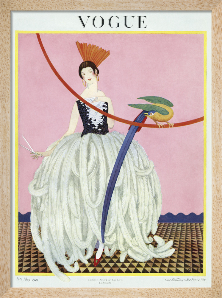 Vogue Late May 1922 Art Print by George Wolfe Plank | King & McGaw