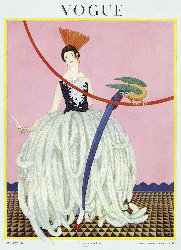 Vogue Late May 1922 Art Print by George Wolfe Plank | King & McGaw