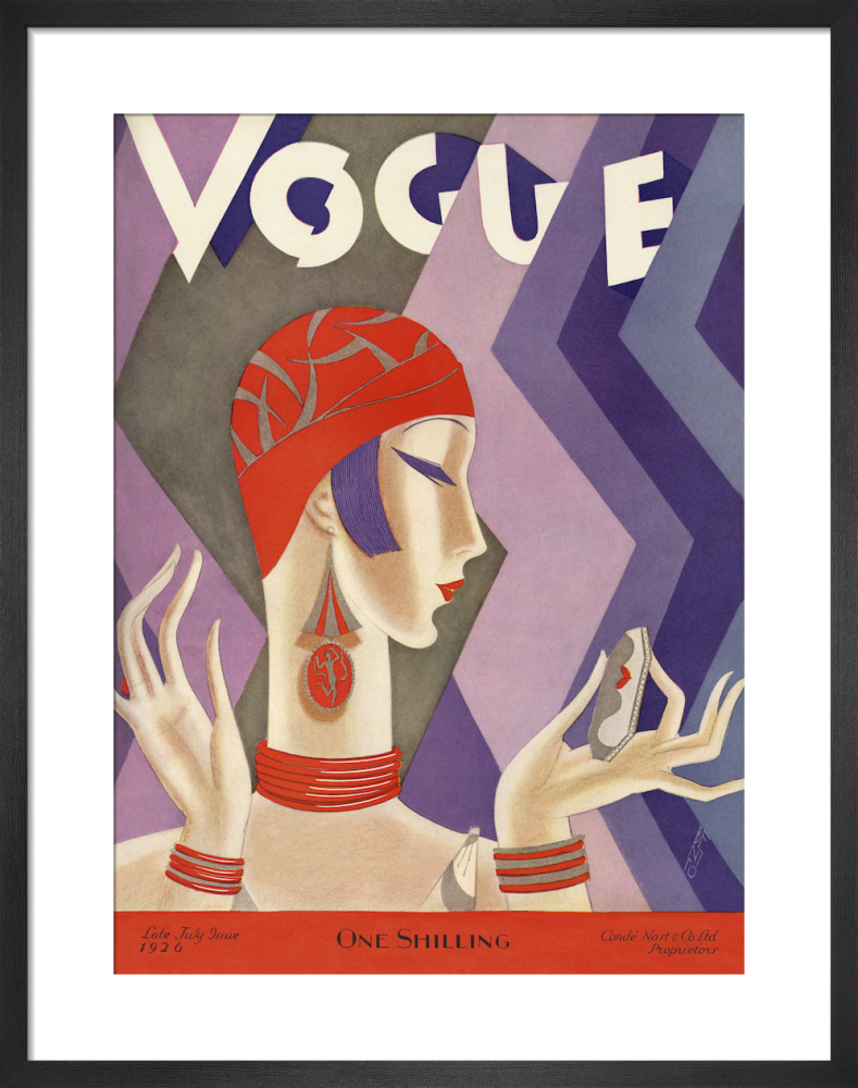 Vogue Late July 1926 Art Print by Eduardo Benito | King & McGaw