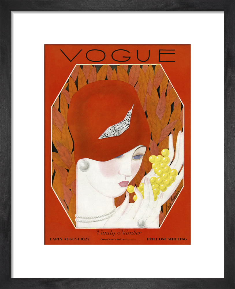 Vogue Early August 1927 Art Print by Georges Lepape | King