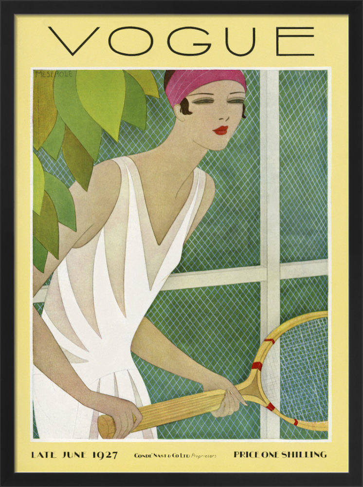 VOGUE ポスター 1927年 アールデコ　ヴィンテージ VOGUE ポスター 1927年 アールデコ ヴィンテージ