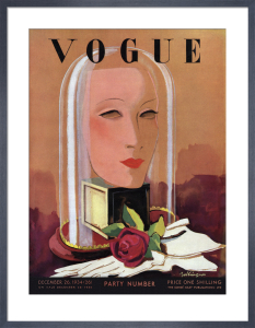 Vogue Early April 1926 Art Print by Eduardo Benito | King & McGaw