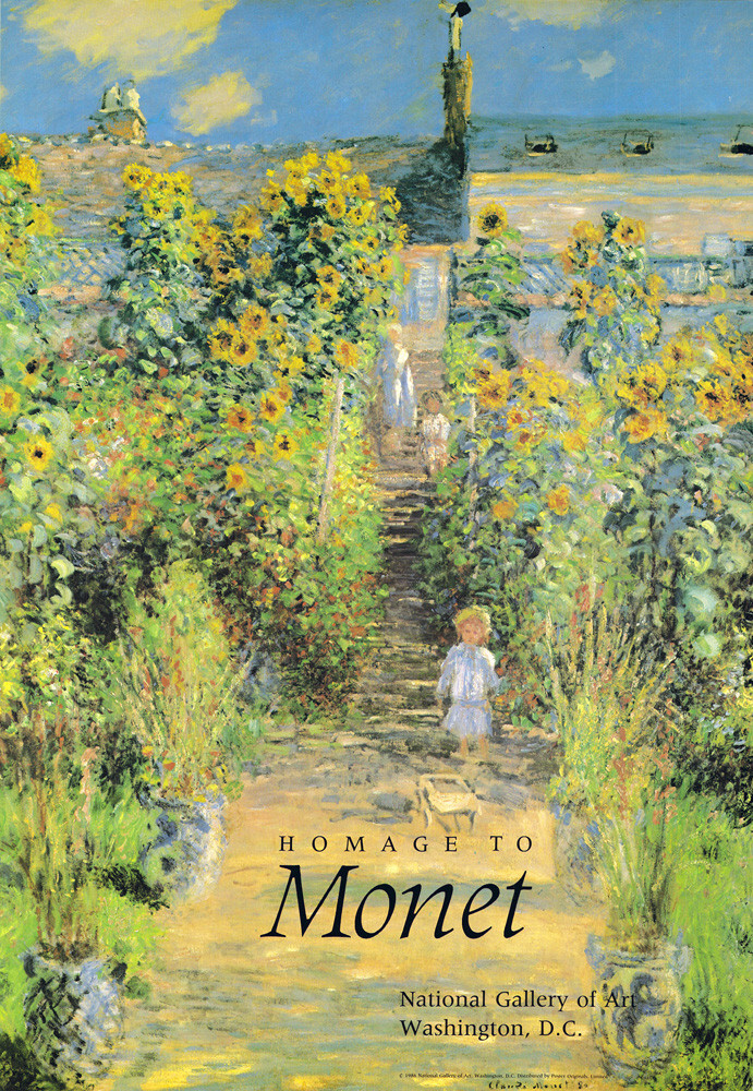 Homage To Monet Art Print By Claude Monet 