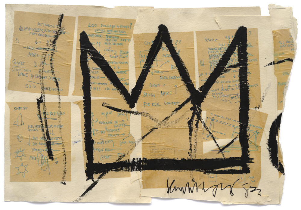 Untitled (Crown), 1982 Art Print by JeanMichel Basquiat King & McGaw