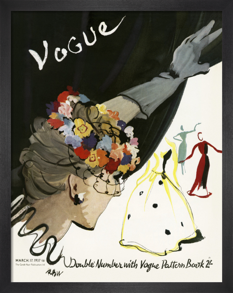 VOGUE ポスター 1927年 アールデコ　ヴィンテージ VOGUE ポスター 1927年 アールデコ ヴィンテージ - メルカリ