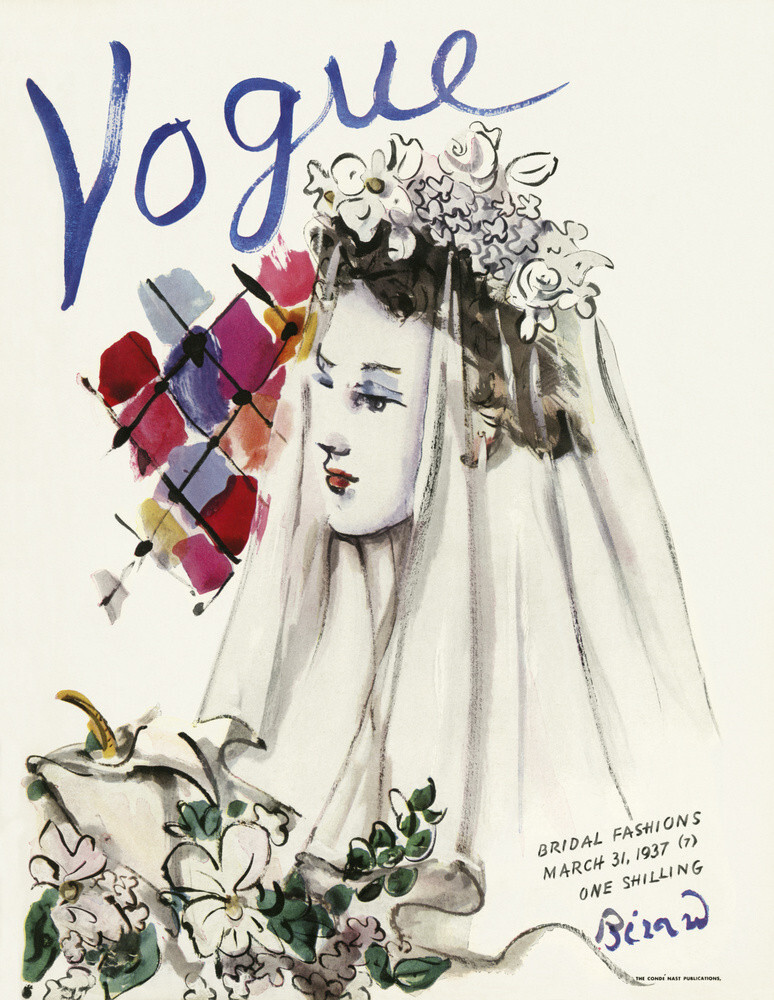 Vogue March 1937 Art Print by Christian Bérard | King & McGaw