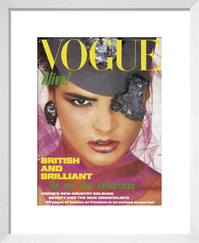 VOGUE 1951 ポスター Vintage Vogue Magazine Good Condition Vogue US March 1989