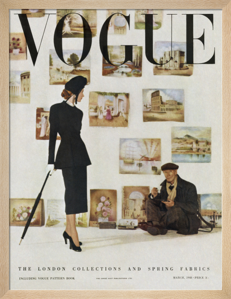 Vogue March 1948 Art Print by Clifford Coffin | King & McGaw