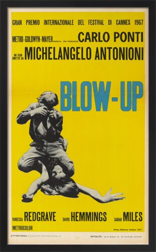 Blow-Up (italian - yellow) by Cinema Greats
