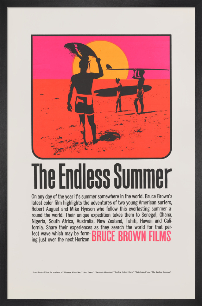 The Endless Summer Art Print by Cinema Greats