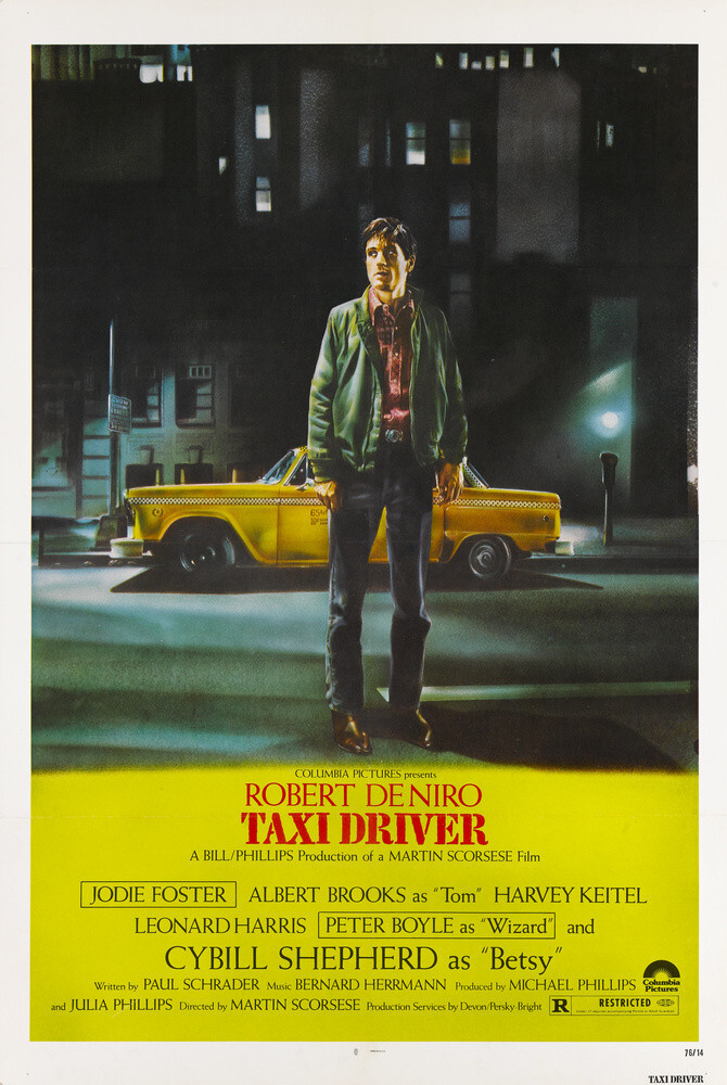 Taxi Driver Art Print by Cinema Greats | King & McGaw