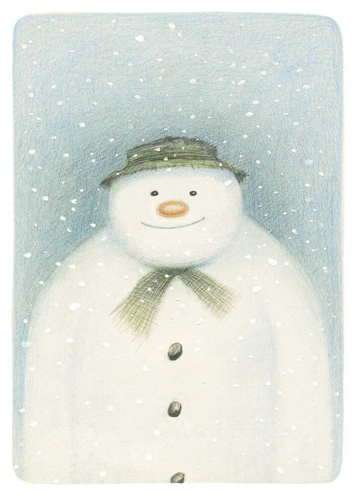 The Snowman Art Print by Raymond Briggs | King & McGaw