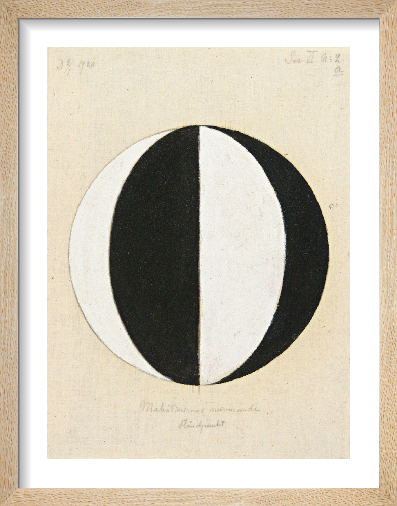 No 2a The Current Standpoint Of The Mahatmas 19 Art Print By Hilma Af Klint King Mcgaw