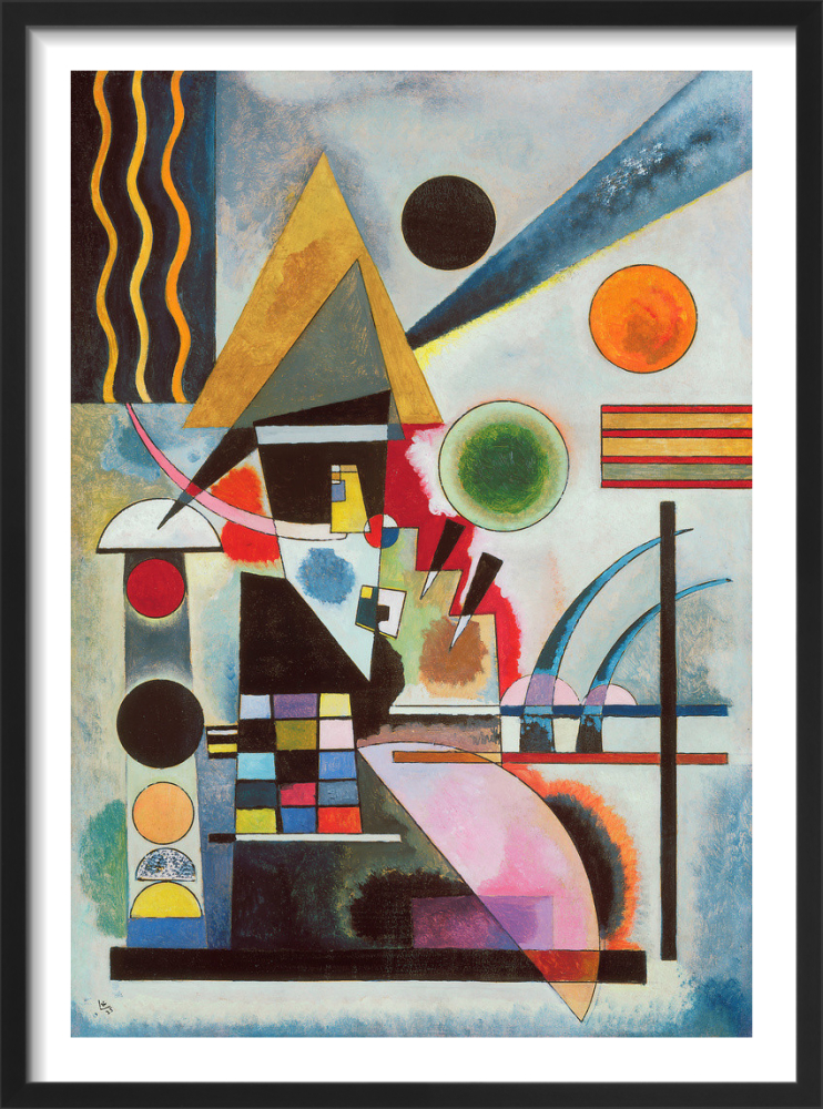 大割引 Print Art 1925 Swinging, by McGaw & King | Kandinsky Wassily アート・デザイン・音楽