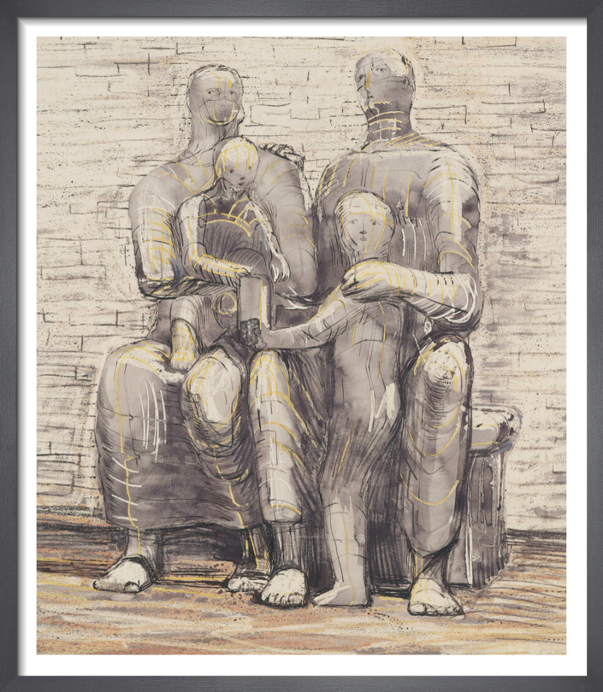Henry Moore,O.M.,C.H.、PAMILY GROUP Family Group – Works – The Henry Moore Artwork Catalogue