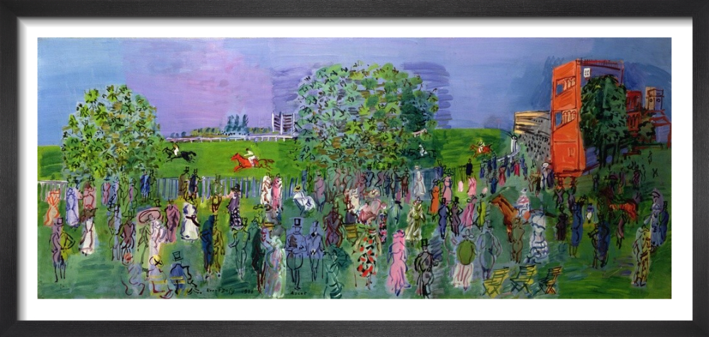 ラウル・デュフィ　LE CHAMP DE COURSES A ASCOT ラウル・デュフィ LE CHAMP DE COURSES A ASCOT - メルカリ