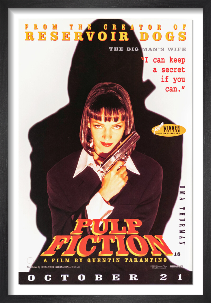 Pulp Fiction (1994) Movie Poster - The Curious Desk