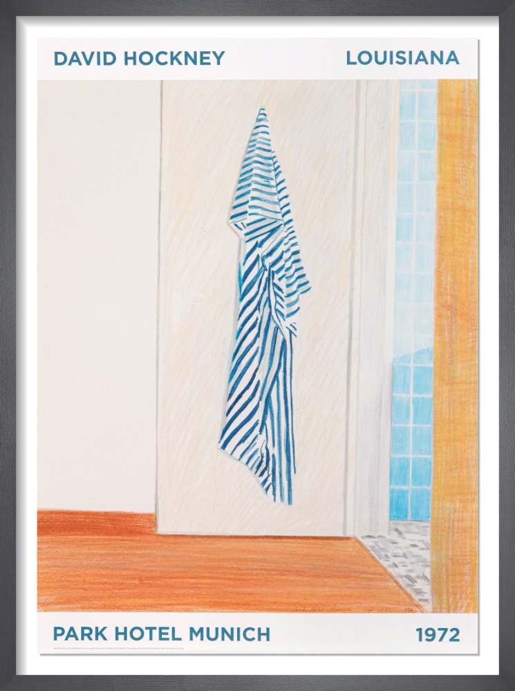 Park Hotel Munich/デビット ホックニー/ポスター Park Hotel Munich (1972) Poster by David Hockney | King & McGaw