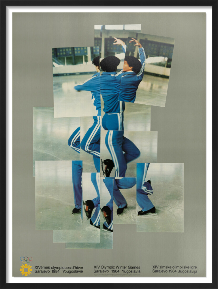 HOCKNEY POSTERS
ハードカバー The Skater (XIV Olympic Winter Games, 1984) Poster by David