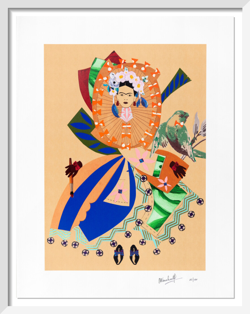 アート・デザイン・音楽 Marian Zazeela Drawings Forest Queen Art Print by Hormazd Narielwalla | King & McGaw