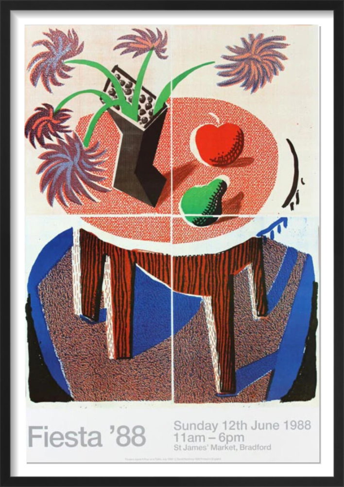Fiesta '88 (Bradford Festival) Rare Poster by David Hockney | King