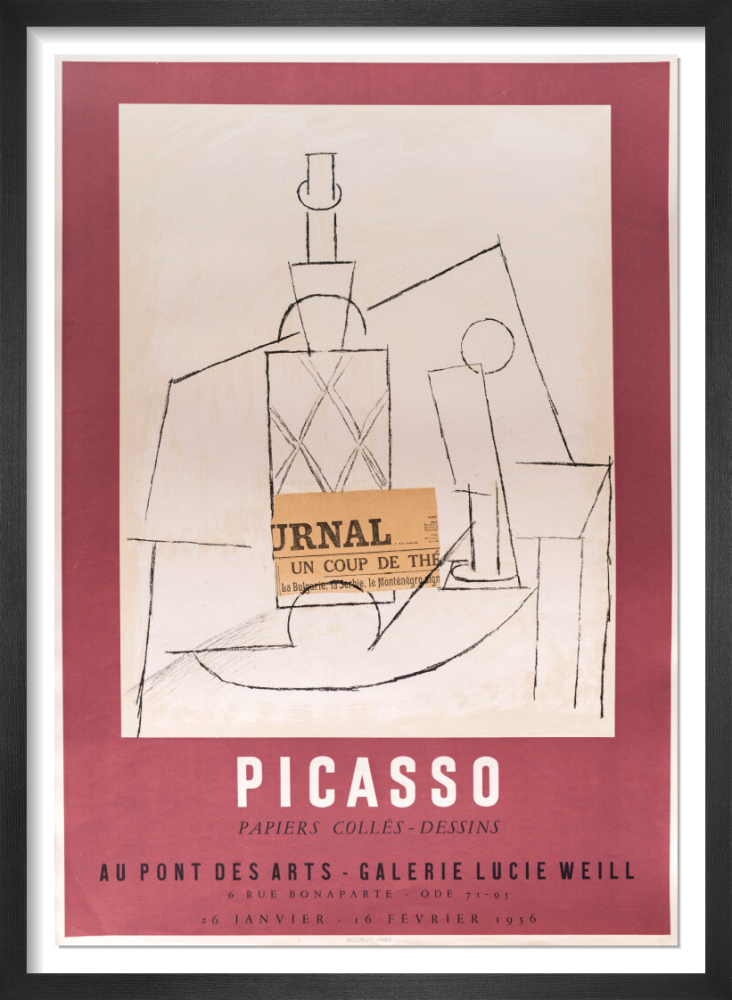 Set of 6 Picasso Line Drawings