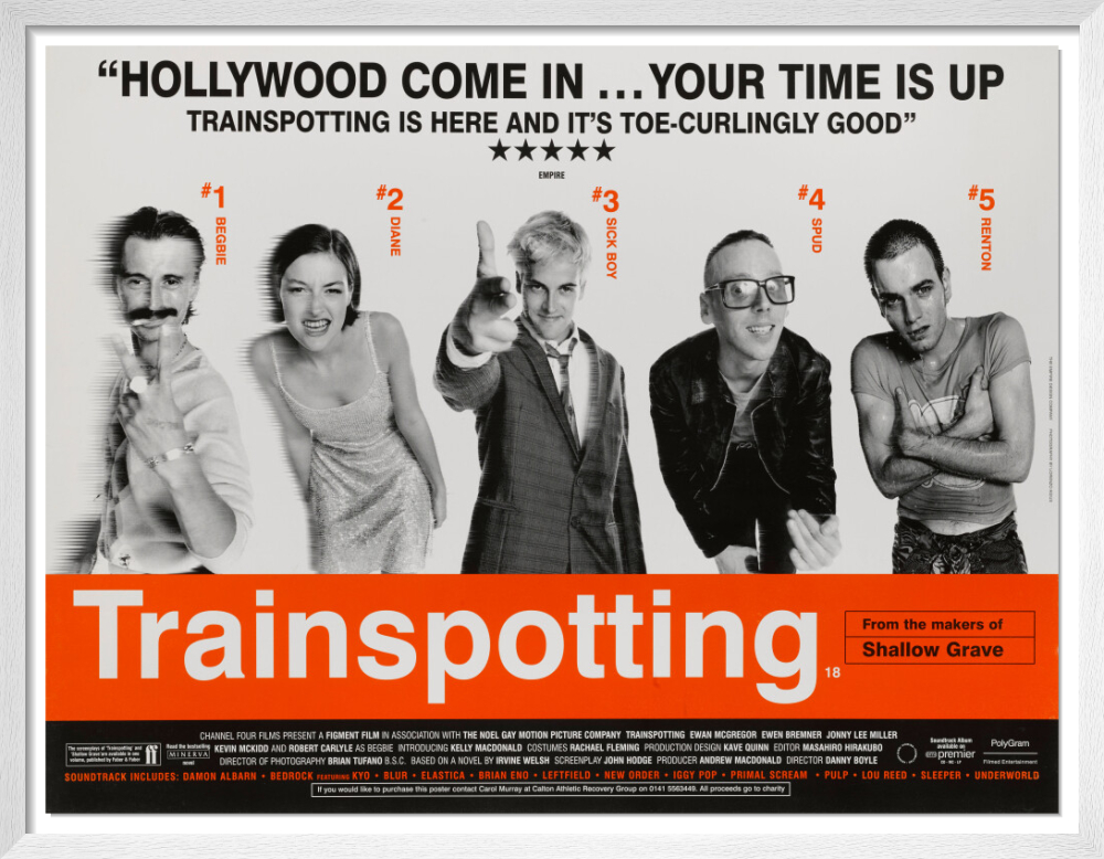 ポスター Trainspotting Original Japanese poster Trainspotting 1996 H Danny Boyle Japanese Mini Poster