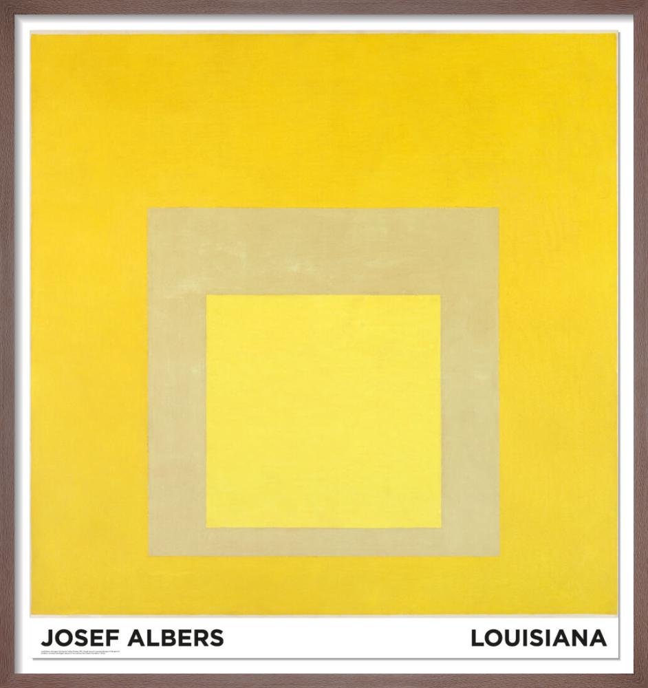国内未入荷 Josef Albers Yellow Climate Poster bmi-2_bmwcm-2.0_fid-