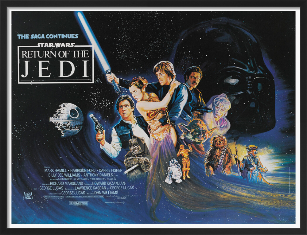 Star Wars: Episode VI - Return of the Jedi, 1983 Rare Poster