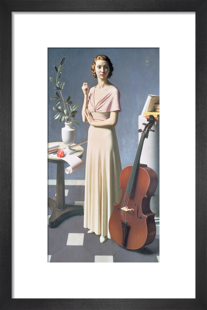 Portrait of a Young Woman, 1935 Art Print by Meredith Frampton | King