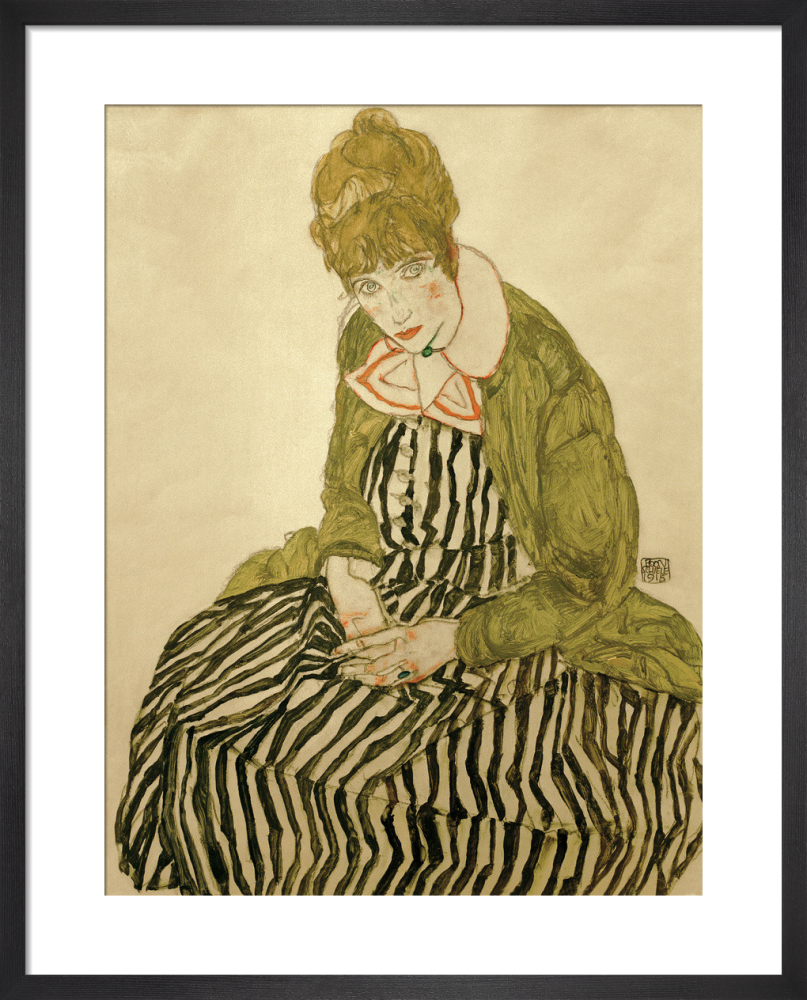 Lista 33+ Imagen de fondo egon schiele portrait of edith schiele in a striped dress Alta definición completa, 2k, 4k