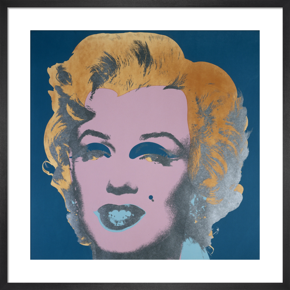 Marilyn Monroe (Marilyn), 1967 (peacock) Art Print by Andy Warhol ...