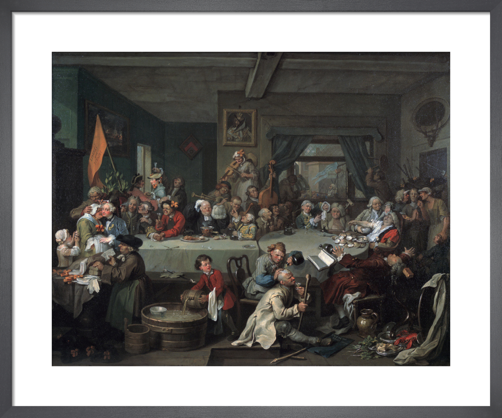 Humours Of An Election I: An Election Entertainment Art Print By ...